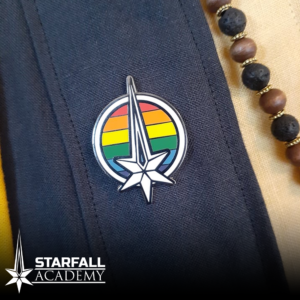 Starfall Pride Pin